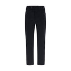 Dolce & Gabbana Black Cotton Casual Pants