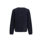 Dolce & Gabbana Blue Marabou Sweatshirt