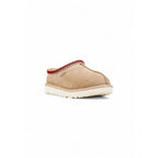 UGG Beige Leather Ankle Boots
