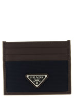 Prada Blue Recycled Polyamide Cardholder