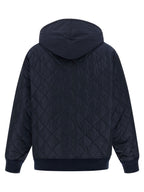 Prada Blue Recycled Polyamide Bomber
