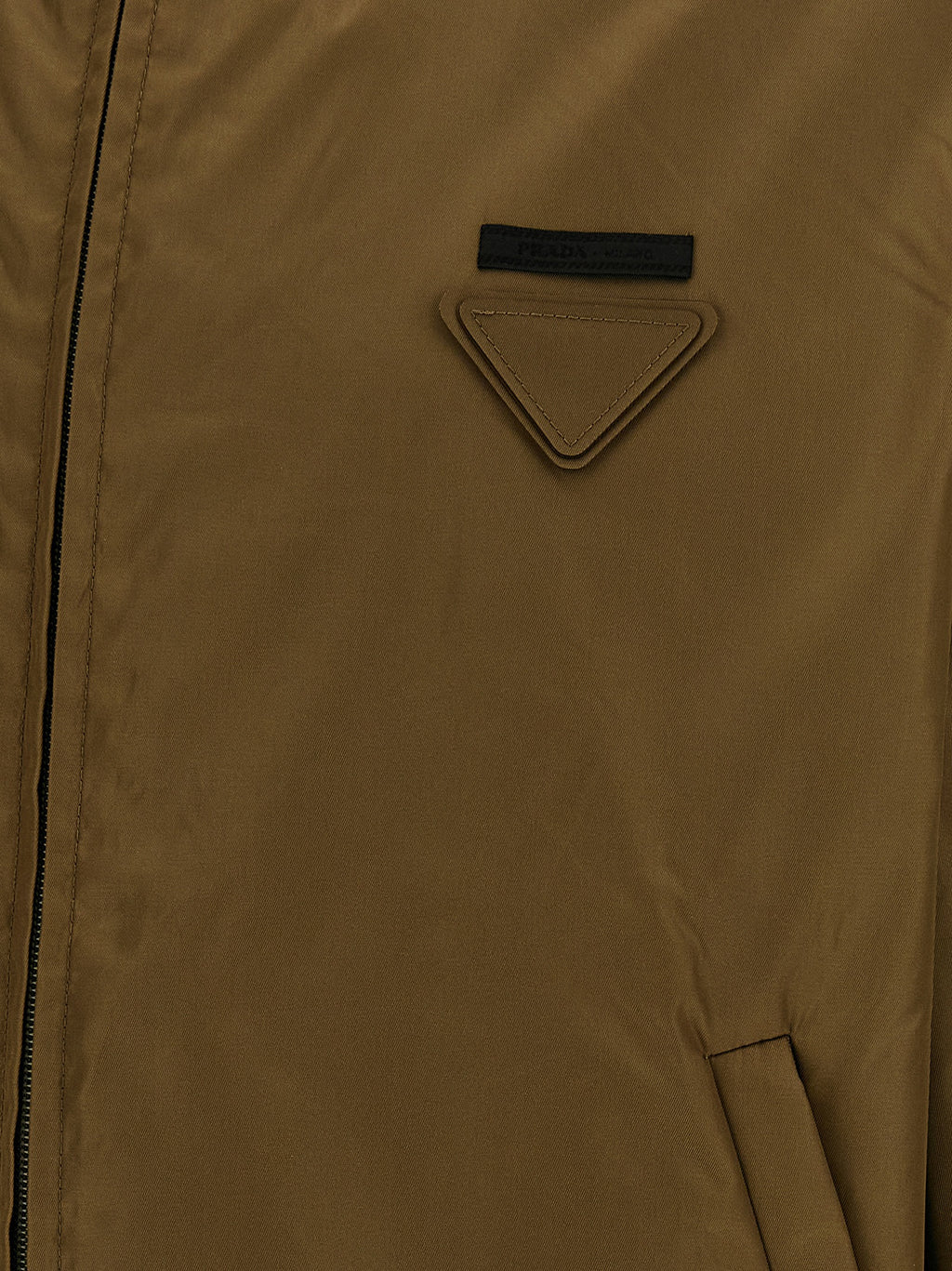 Prada Bicolor Polyamide Shell Jacket
