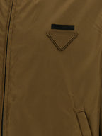 Prada Bicolor Polyamide Shell Jacket