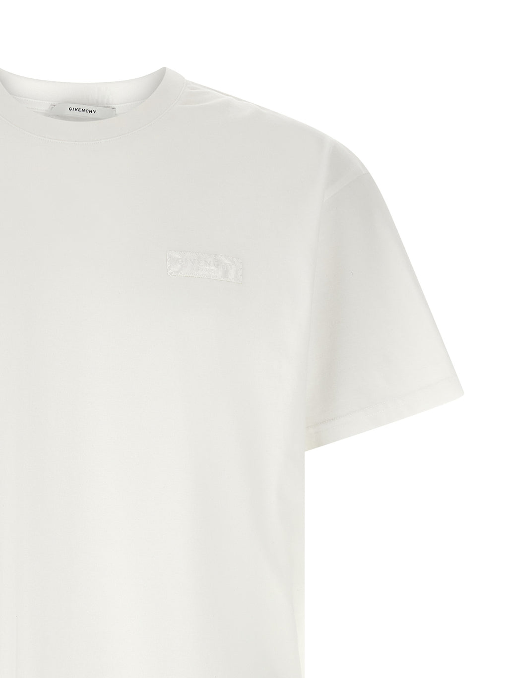 Givenchy White Cotton T-Shirt