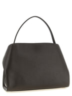Ferragamo Brown Calfskin Shoulder Bag