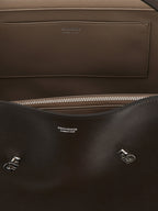 Ferragamo Brown Calfskin Shoulder Bag