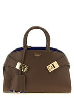 Ferragamo Brown Calfskin Handbag