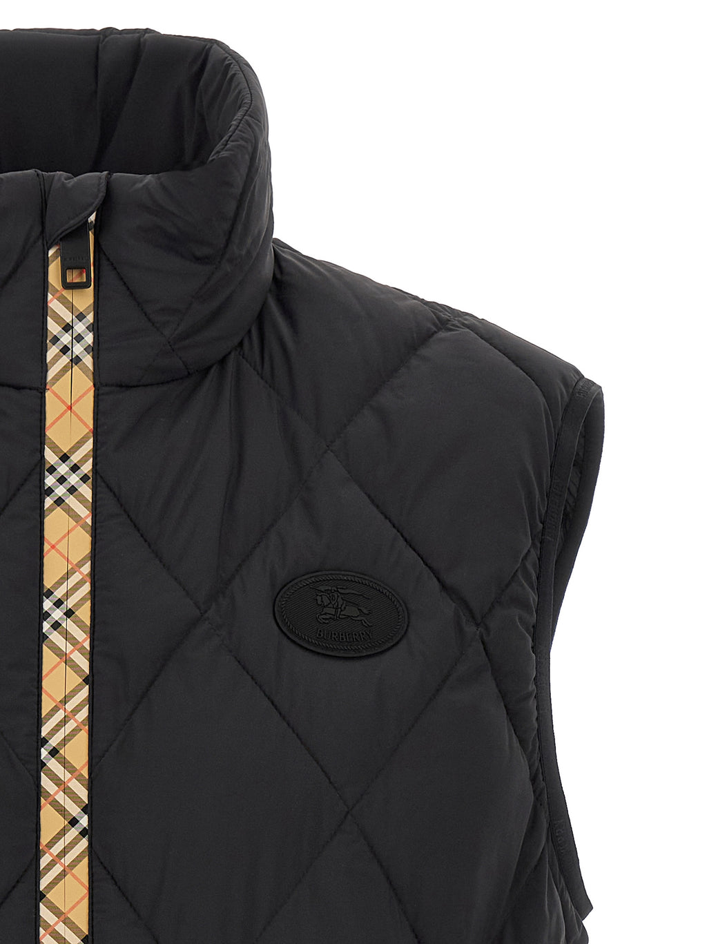 Burberry Black Polyamide Sleeveless Jacket