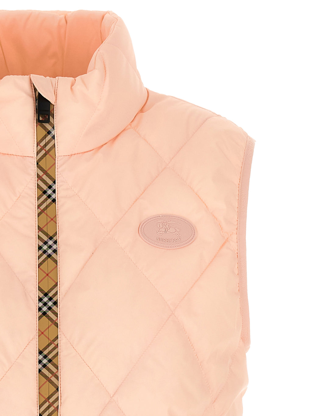 Burberry Multicolor Polyamide Sleeveless Jacket