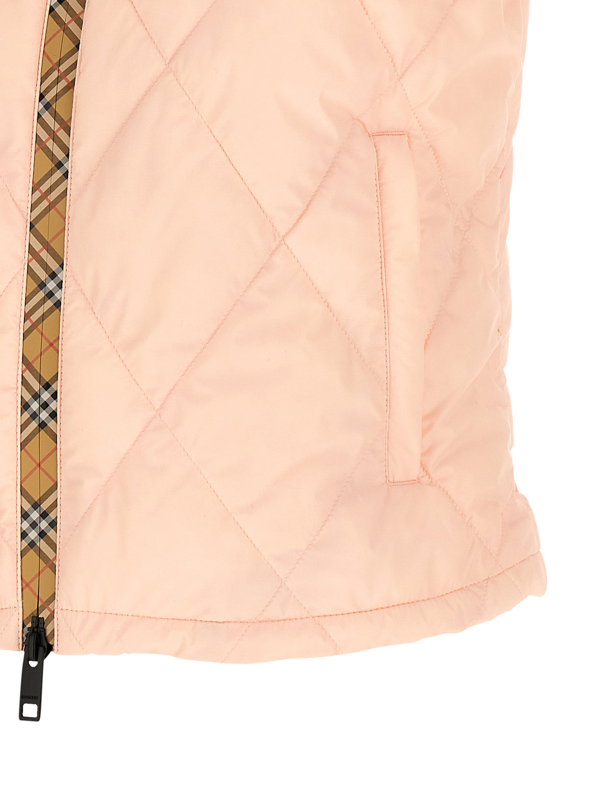 Burberry Multicolor Polyamide Sleeveless Jacket