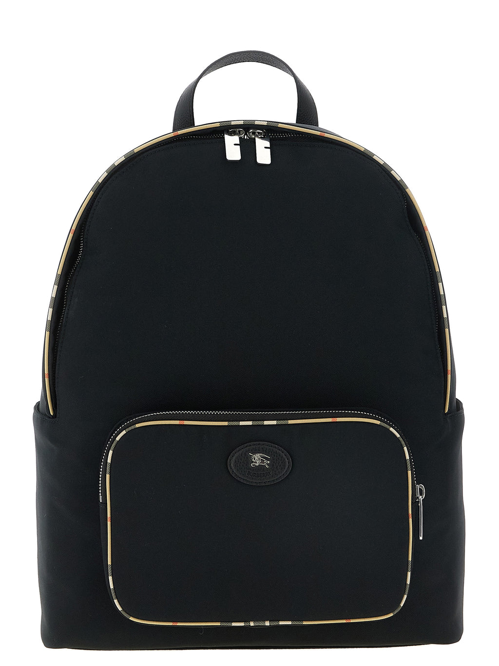 Burberry Black Polyester Backpack