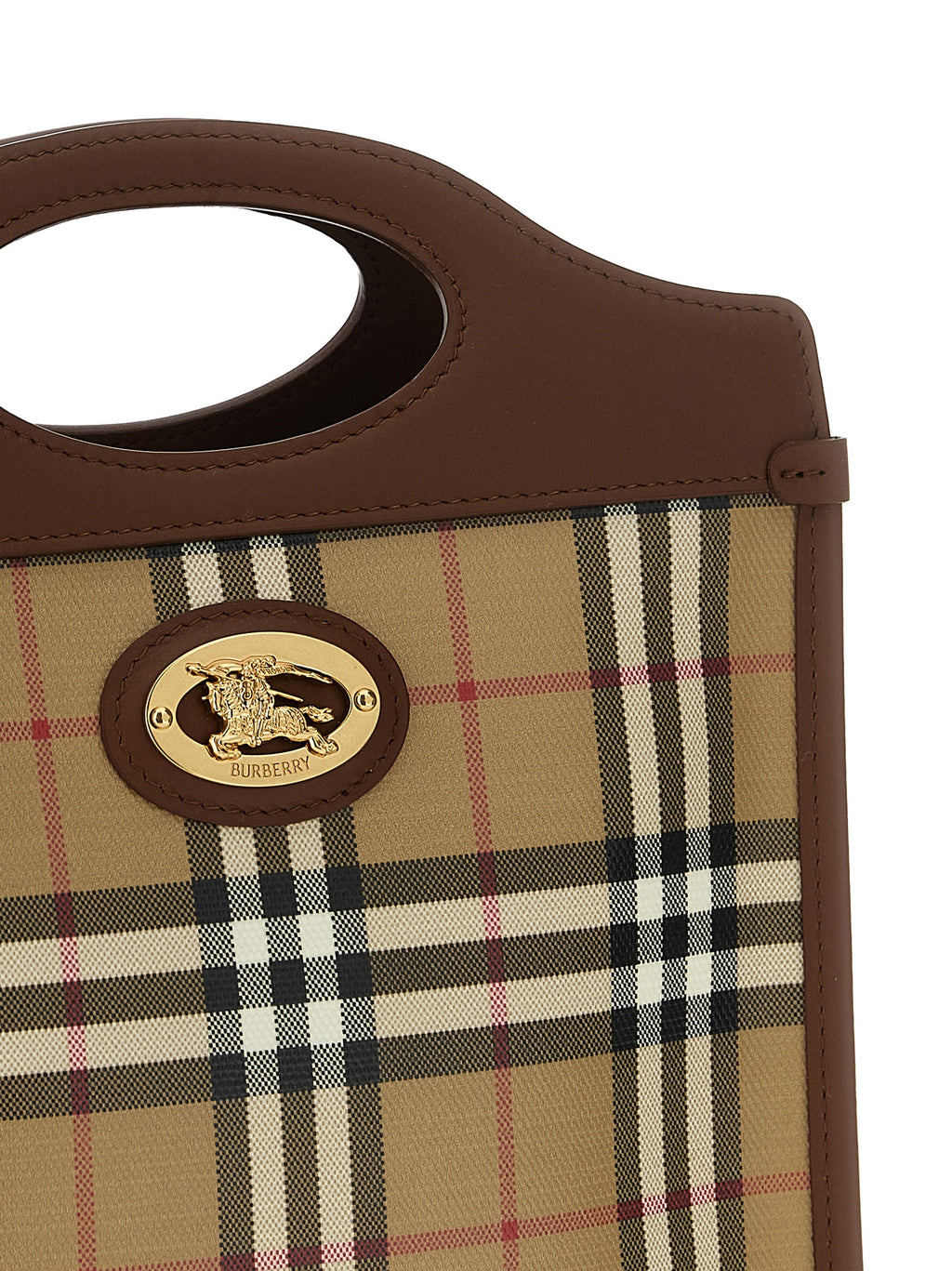 Burberry Beige Cotton Handbag