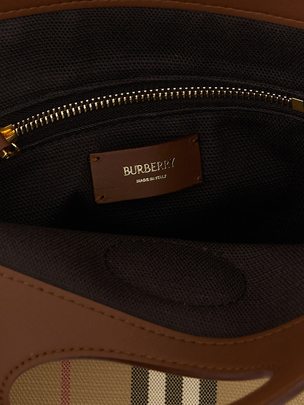 Burberry Beige Cotton Handbag