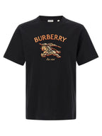 Burberry Black Cotton T-Shirt