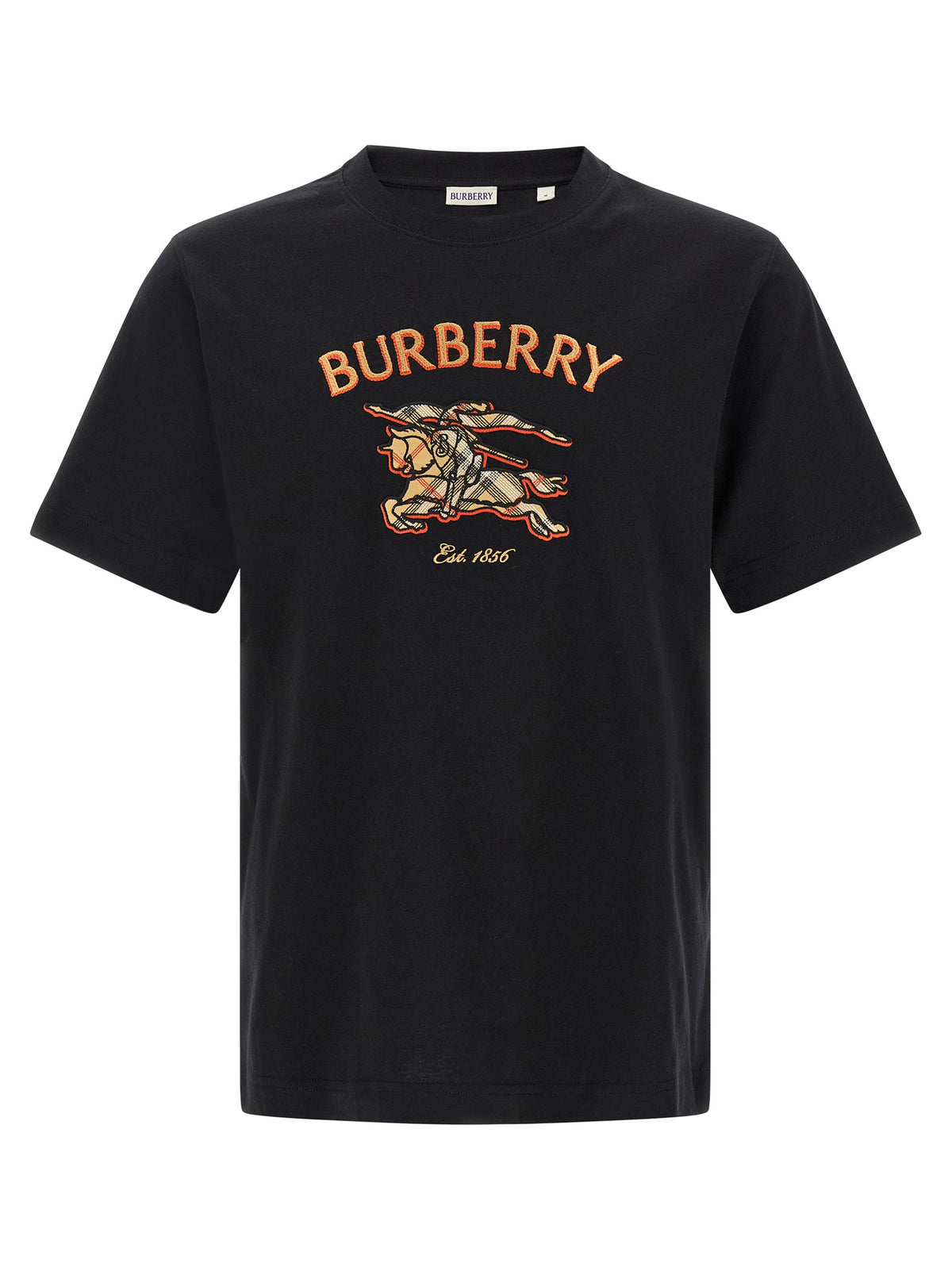 Burberry Black Cotton T-Shirt
