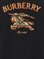 Burberry Black Cotton T-Shirt