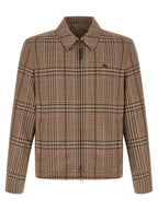 Burberry Beige Wool Full-Length Jacket