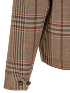 Burberry Beige Wool Full-Length Jacket