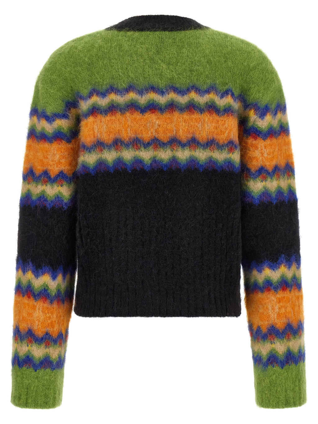 Ganni Multicolor Marabou Cardigan