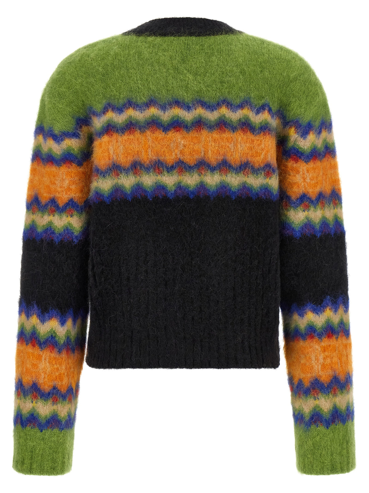 Ganni Multicolor Marabou Cardigan