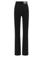 Balenciaga Black Elastane High-Waisted Jean
