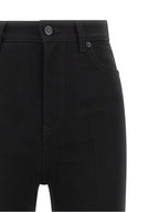 Balenciaga Black Elastane High-Waisted Jean