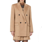 Max Mara Brown Virgin Wool Blazer