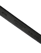 Dolce & Gabbana Dark Blue Velvet Gold Tone Metal Buckle Belt