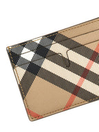 Burberry Beige Polyethylene Cardholder