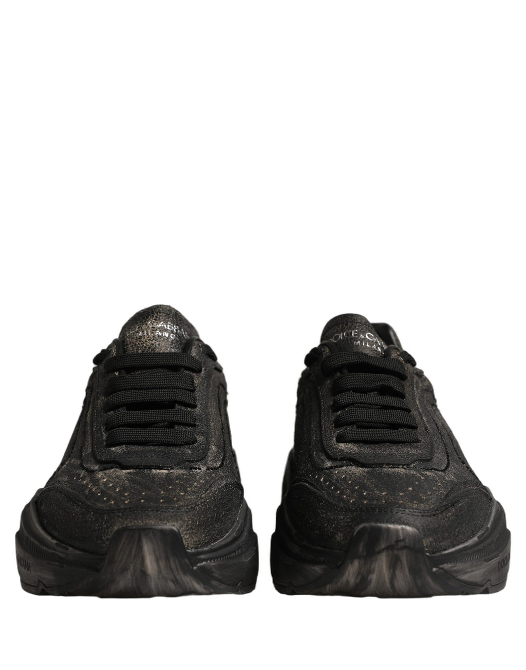 Dolce & Gabbana Black Daymaster Low Top Sneakers Shoes