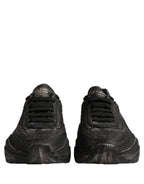 Dolce & Gabbana Black Daymaster Low Top Sneakers Shoes