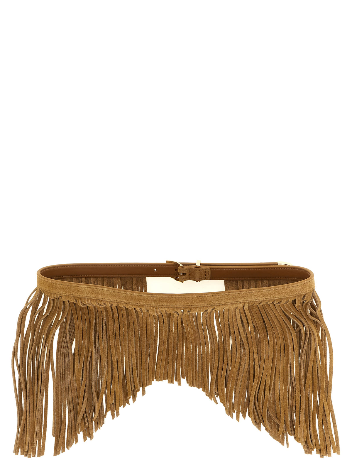 PINKO Beige Calfskin Regular Belt