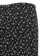 Dolce & Gabbana Bicolor Silk Midi Skirt
