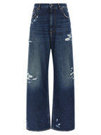 Dolce & Gabbana Blue Cotton Jeans Denim