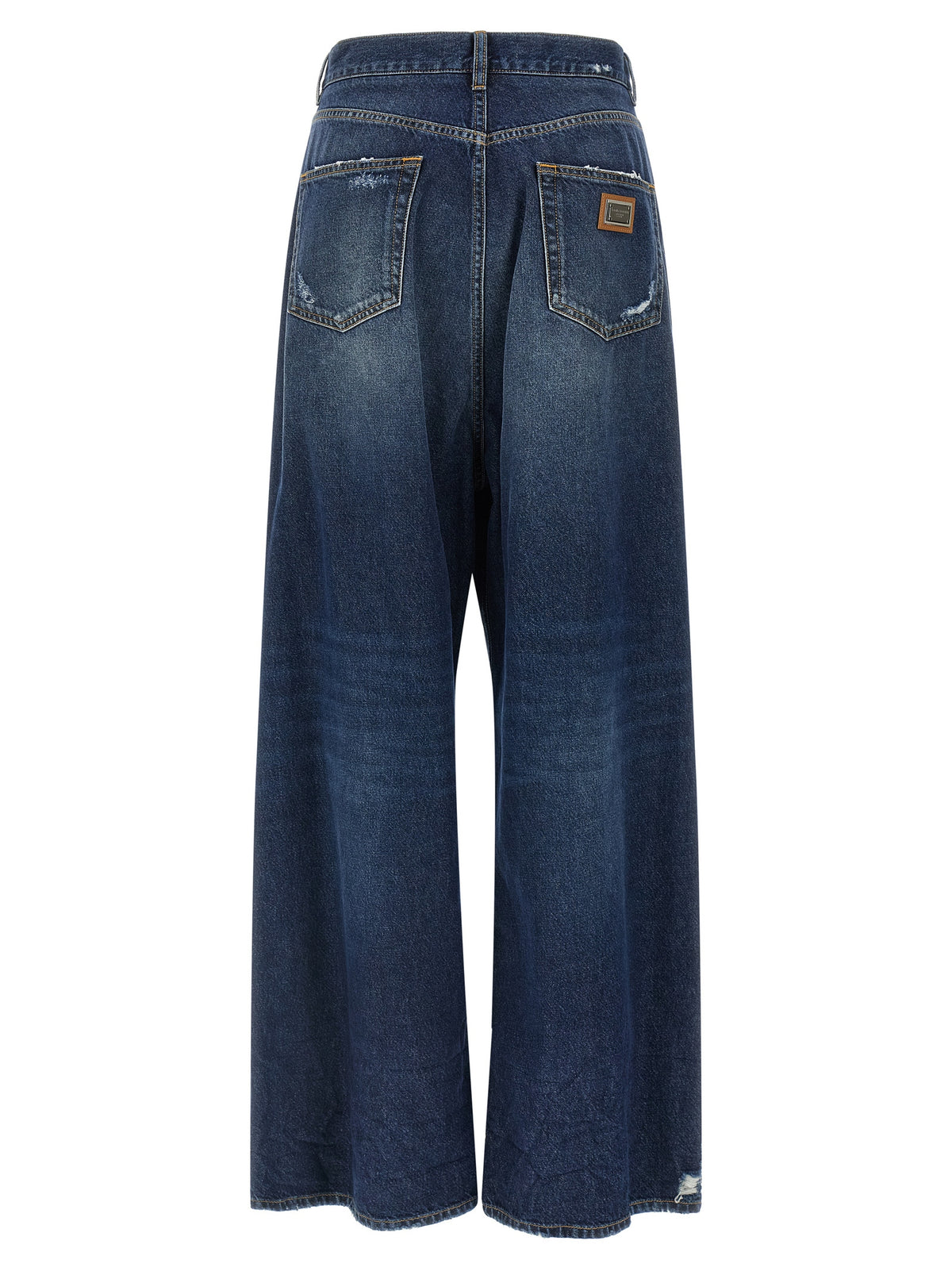 Dolce & Gabbana Blue Cotton Jeans Denim