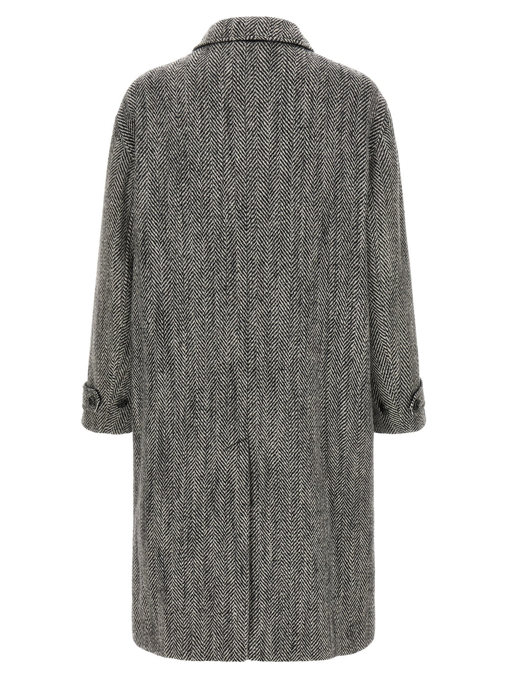 Dolce & Gabbana Multicolor Virgin Wool Coat