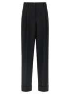 Dolce & Gabbana Black Virgin Wool Dress Pants