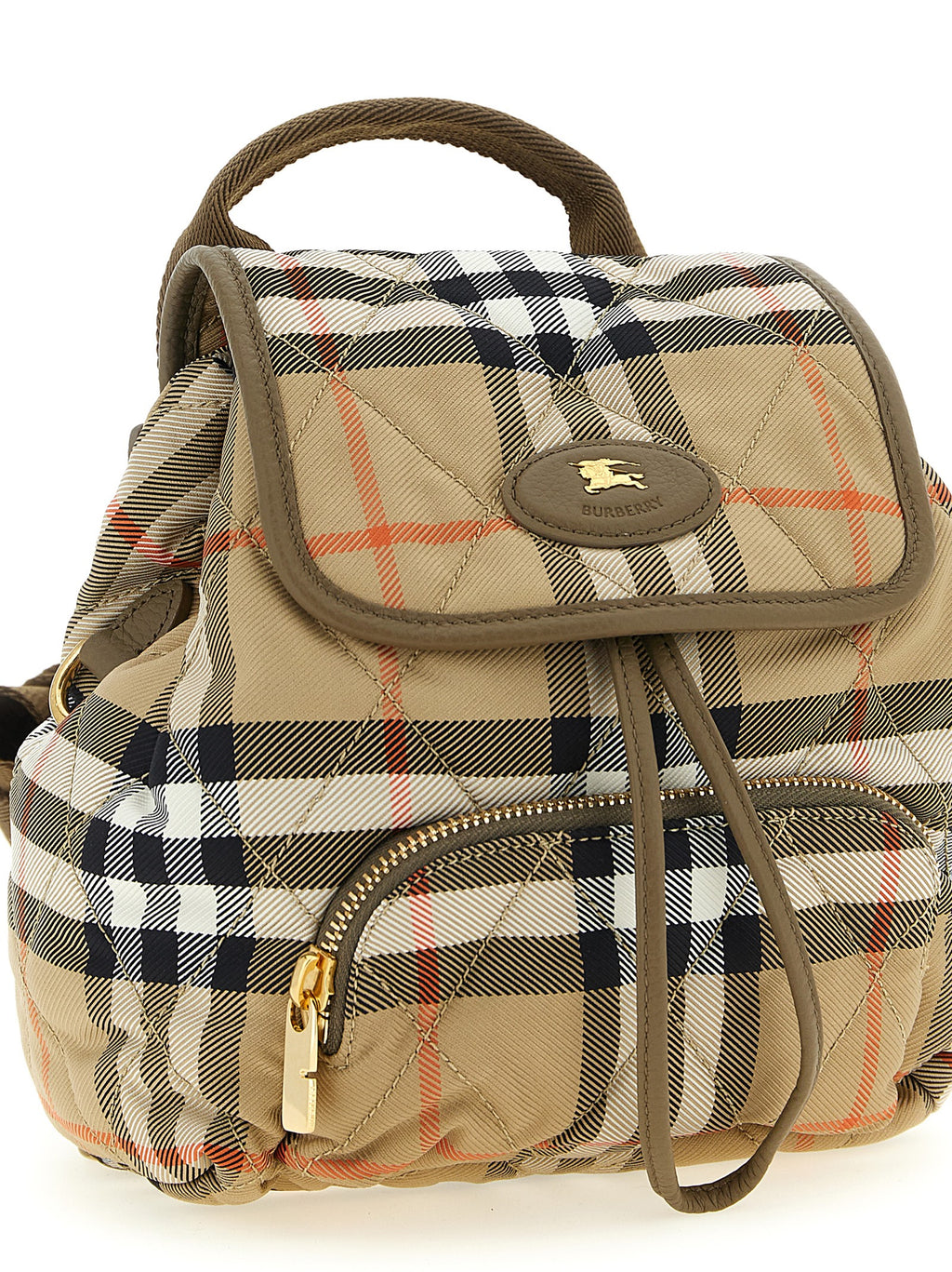 Burberry Beige Polyamide Backpack