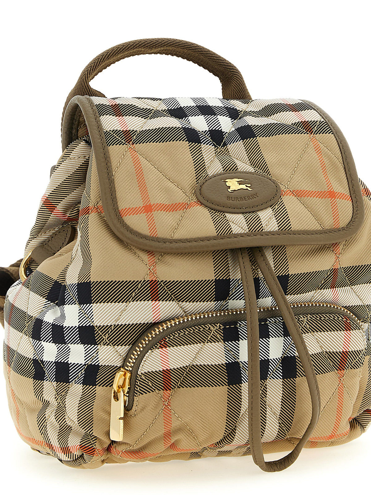 Burberry Beige Polyamide Backpack
