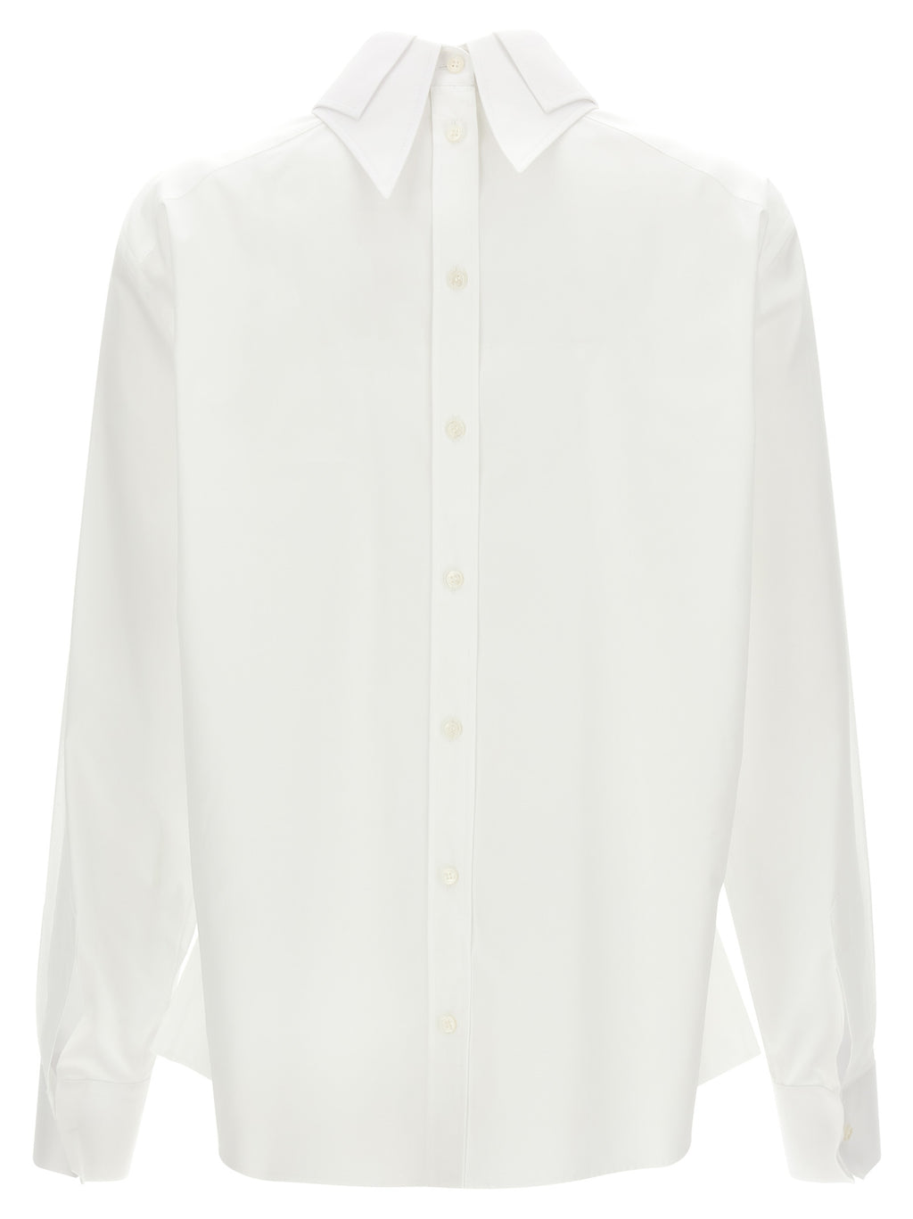 Dolce & Gabbana White Cotton Blouse