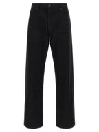 Tom Ford Black Cotton Straight-Leg Jeans