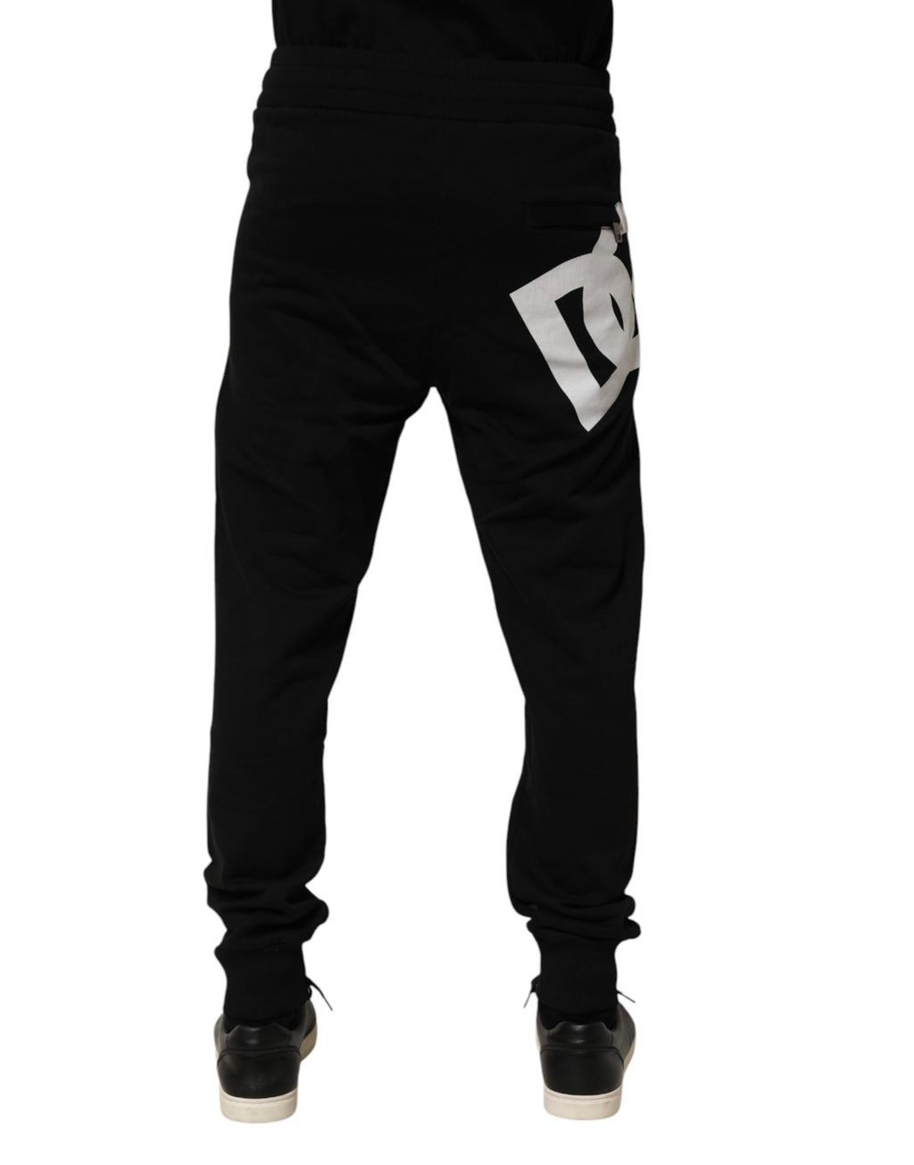 Dolce & Gabbana Black Cotton Jogger Men Sweatpants Pants