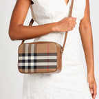 Burberry Brown Leather Crossbody Bag