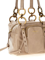 Prada Multicolor Calfskin Handbag
