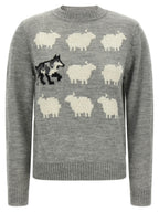 Max Mara Gray Acetate Cardigan