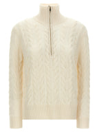 Max Mara White Wool Cardigan