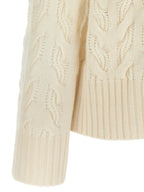 Max Mara White Wool Cardigan