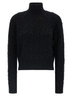 Max Mara Black Wool Cardigan