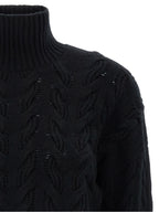 Max Mara Black Wool Cardigan