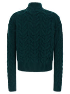 Max Mara Bicolor Wool Cardigan